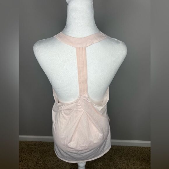 Athleta Power of She Incline Racerback Tank Top Women's Size M Light Pink Loose - Picture 2 of 3